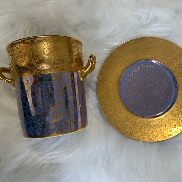 Noritake Morimura – VINTAGE from 1920's - Gold mug and saucer with back- stamp - Picture 2 of 11